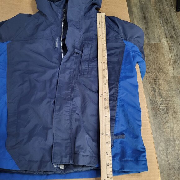 Lands' End Boys Squall Jacket  Size Medium 10-12 Blue *NO LINER - Picture 16 of 16